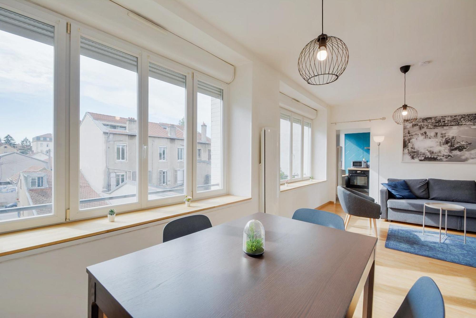 Апартаменты T3 Charmant 4* 65M² Parking @ Thermal / Artem Нанси Экстерьер фото
